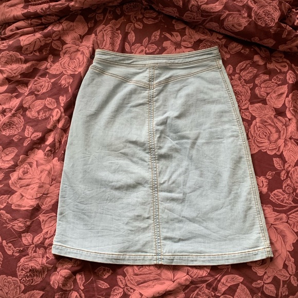 Splendid Split Front Denim Skirt - Picture 6 of 12